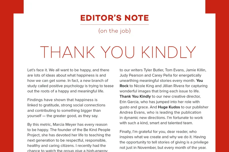 Editor's note shout-out to writers