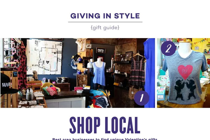 Giving in Style Gift Guide: Best Area Businesses to Find Unique Valentine’s Gifts