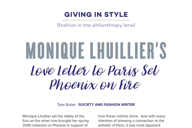 Giving in Style: Monique Lhuillier's Love Letter to Paris Set Phoenix on Fire