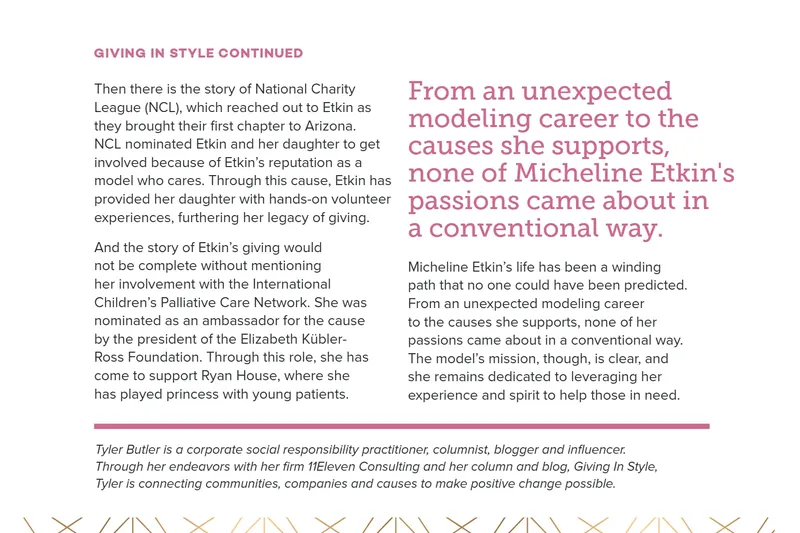 Giving in Style: Shopping with a Conscience